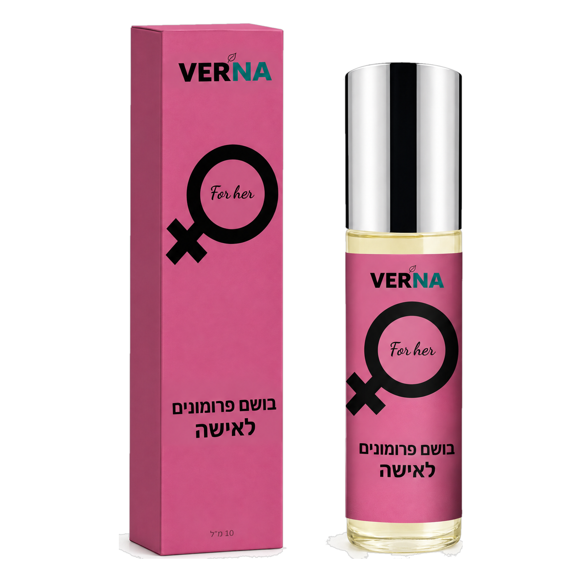 VERNA בושם פרומונים לאישה – מבצע 1+1