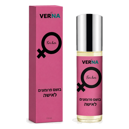 VERNA בושם פרומונים לאישה – מבצע 1+1