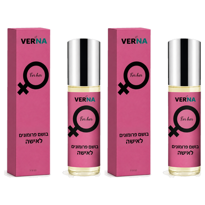 VERNA בושם פרומונים לאישה – מבצע 2+2